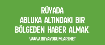 Rüyada Abluka Altındaki Bir Bölgeden Haber Almak: