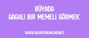 Rüyada Gagalı Bir Memeli Görmek: