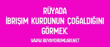Rüyada İbrişim Kurdunun Çoğaldığını Görmek:
