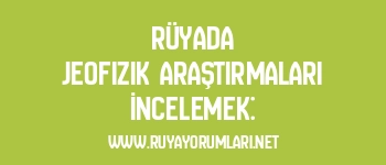Rüyada Jeofizik Araştırmaları İncelemek:
