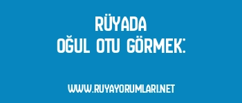 Rüyada Oğul Otu Görmek: