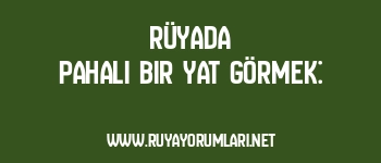 Rüyada Pahalı Bir Yat Görmek: