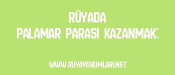 Rüyada Palamar Parası Kazanmak: