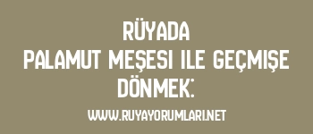 Rüyada Palamut Meşesi ile Geçmişe Dönmek: