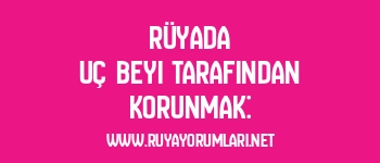 Rüyada Uç Beyi Tarafından Korunmak: