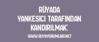 Rüyada Yankesici Tarafından Kandırılmak: