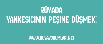 Rüyada Yankesicinin Peşine Düşmek: